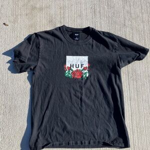 HUF Black Graphic T-Shirt